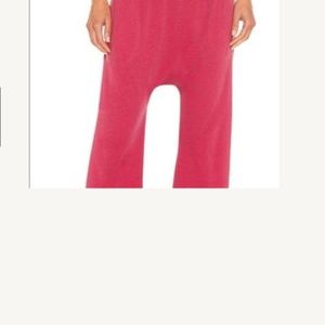 THE GREAT JERSEY CROP PANTS DROPPED CROTCH JAM SIZE 3